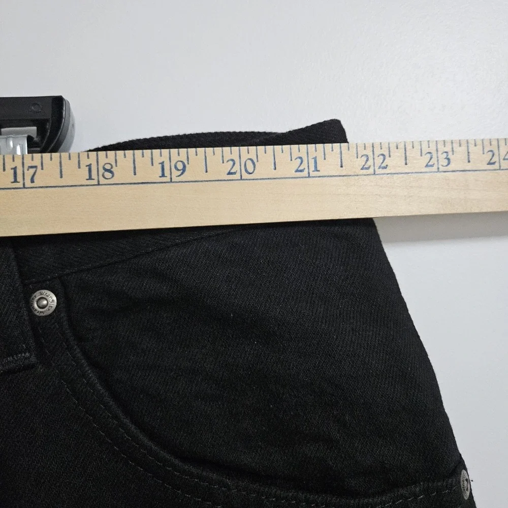 Wrangler Jeans Mens 44x30 Black Five Star Premium Denim Relaxed Fit Straight Leg